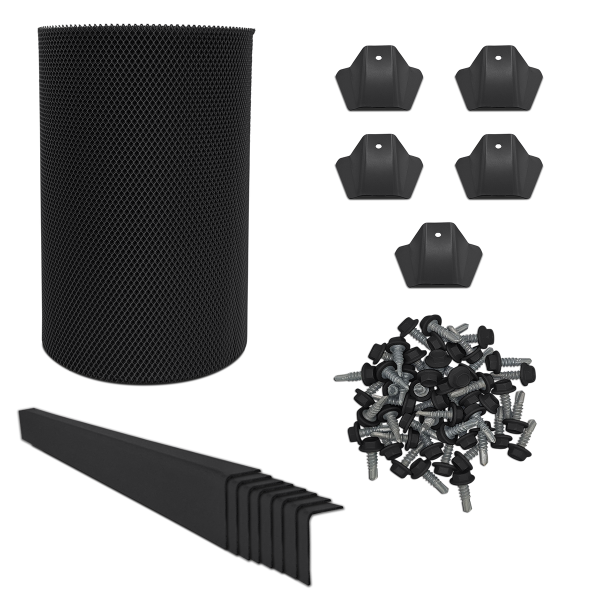 Trimdek Gutter Guard - 3.5mm Aluminium DIY Gutter Mesh — Gutter Guard ...