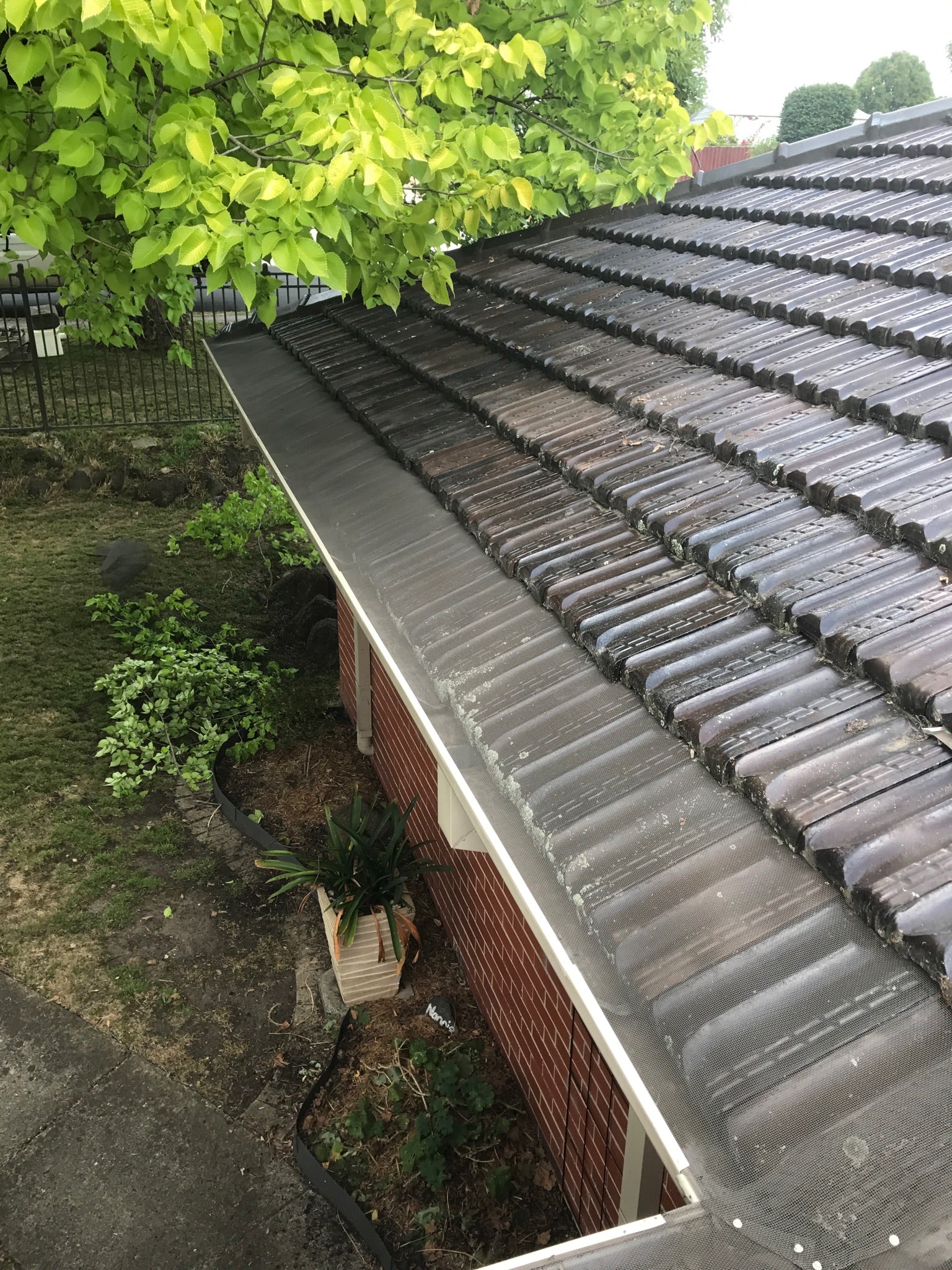 Ember Guard installed on Tiled Roof