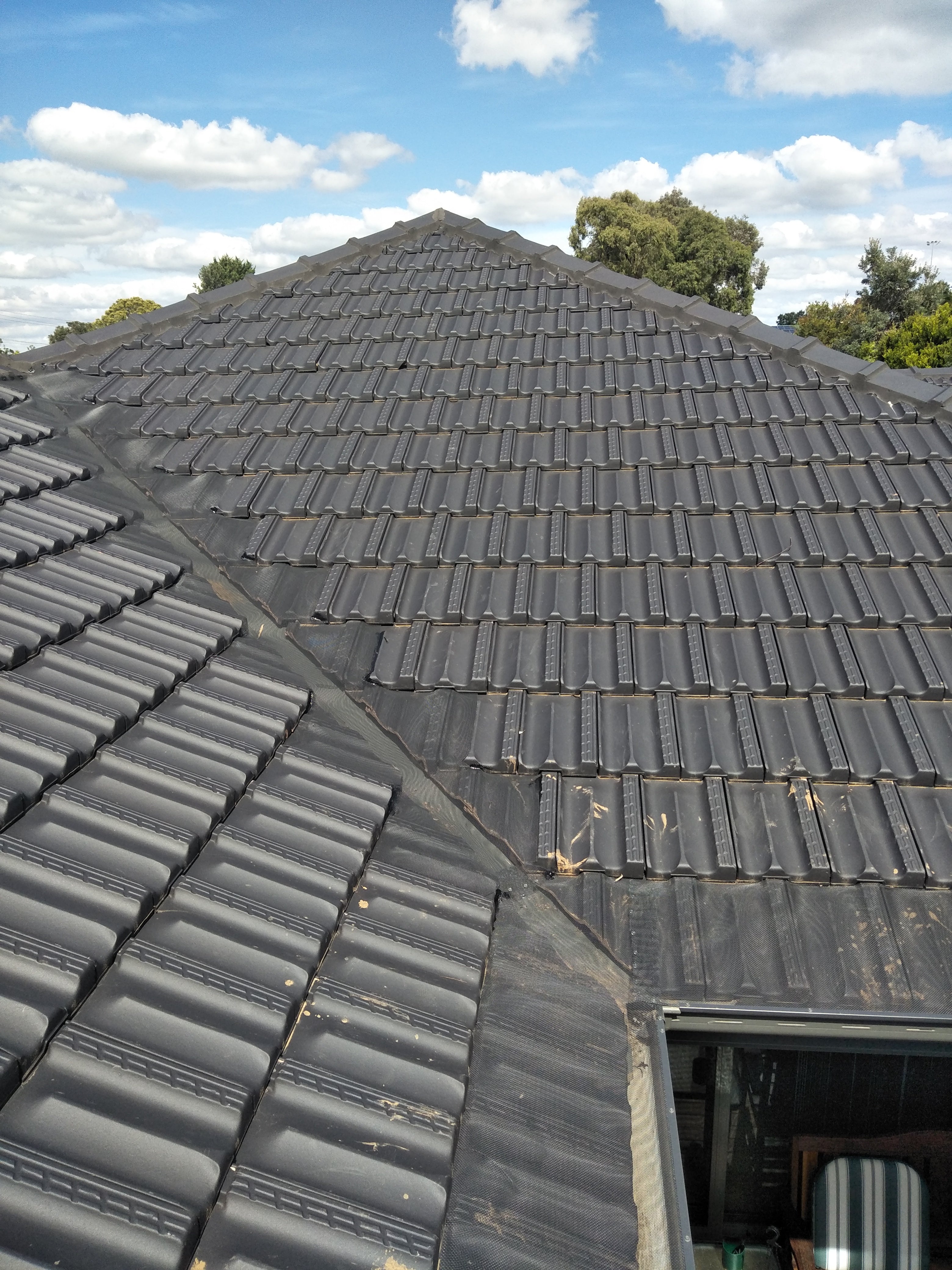 Tiled Valley Roof Ember and Gutter Guard Kit