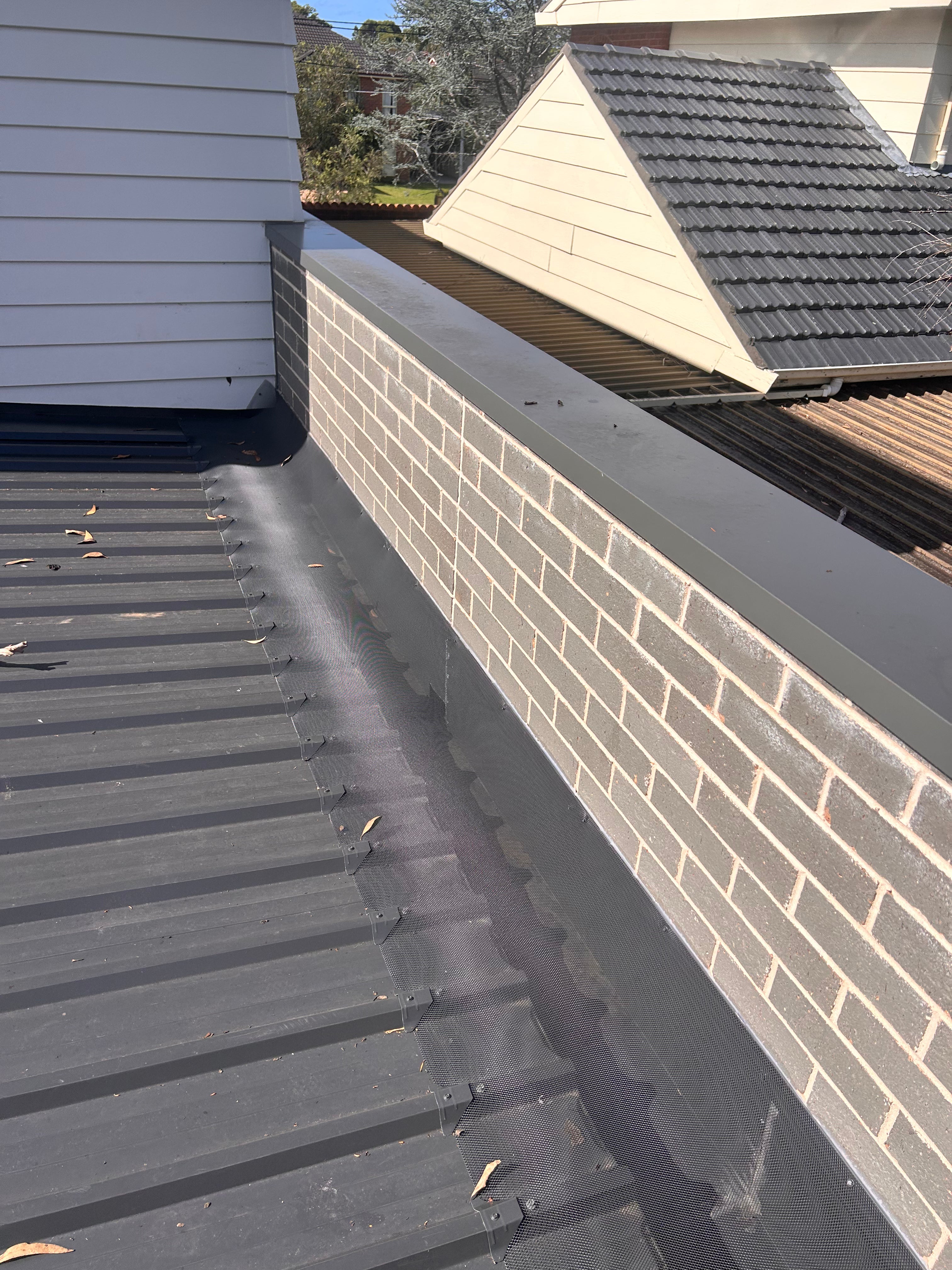 Trimdek Box Gutter - 3.5mm Aluminium - Gutter Guard Kit