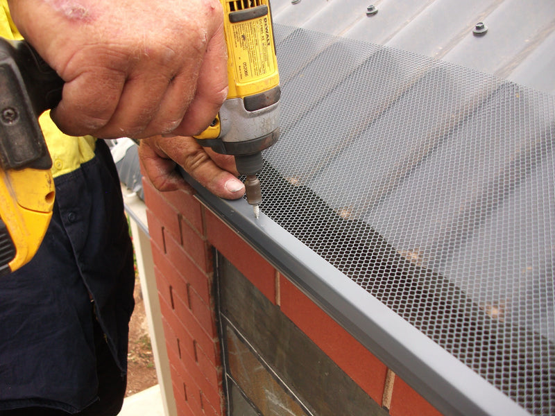 Gutter Guard Installation For Gutter Guards With Fasteners