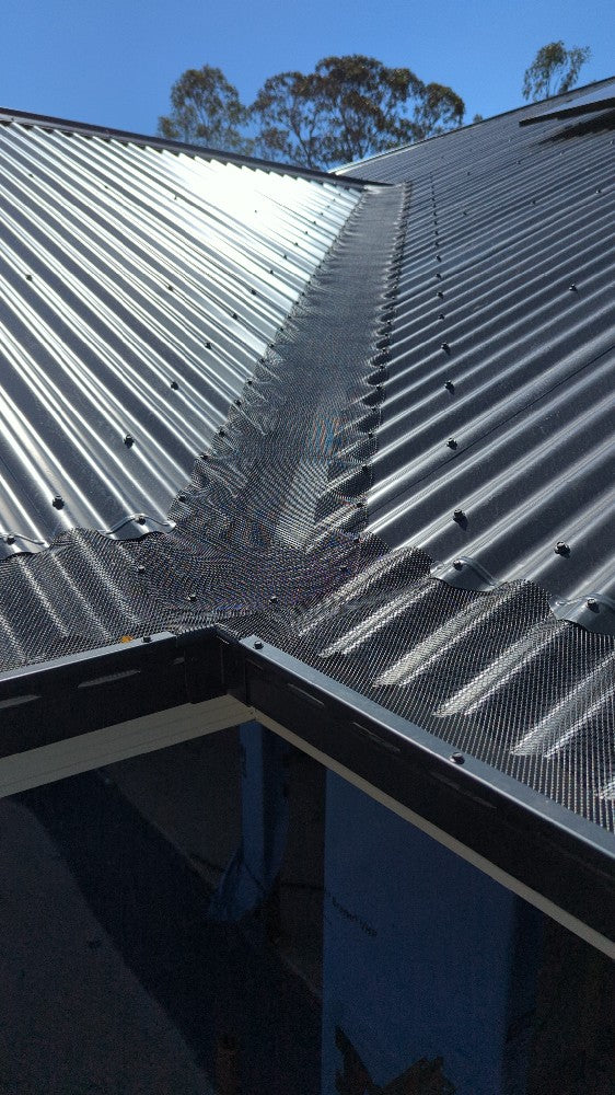 Gutter Guard Valley Roof Installation